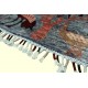 Dywan Ziegler Khorjin Arijana Shaal Gabbeh drzewa, zwierzęta 100% wełna kamienowana ręcznie tkany luksusowy chodnik 80x240cm