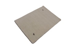 100% wełna 2cm gruby dywan handloom z indii beżowy 250x300cm