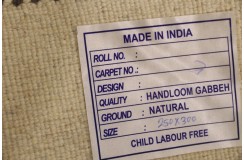100% wełna 2cm gruby dywan handloom z indii beżowy 250x300cm
