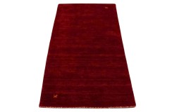 100% wełna 2cm gruby dywan handloom z indii czerwony 80x120cm