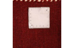 100% wełna 2cm gruby dywan handloom z indii czerwony 80x120cm