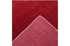 100% wełna 2cm gruby dywan handloom z indii czerwony 80x120cm