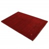 100% wełna 2cm gruby dywan handloom z indii czerwony 170x240cm