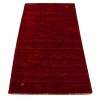 100% wełna 2cm gruby dywan handloom z indii czerwony 170x240cm