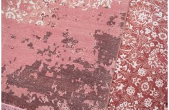 Jedwabny / wełniany dywan z Indii Jaipur Galaxy Design 170x240cm vintage