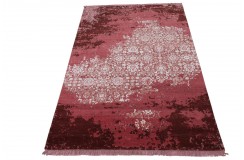 Jedwabny / wełniany dywan z Indii Jaipur Galaxy Design 170x240cm vintage
