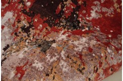 Jedwabny / wełniany dywan z Indii Jaipur Galaxy Design 200x300cm vintage
