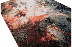 Jedwabny / wełniany dywan z Indii Jaipur Galaxy Design 200x300cm vintage