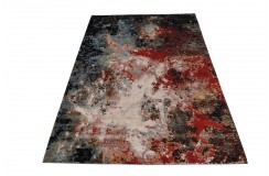 Jedwabny / wełniany dywan z Indii Jaipur Galaxy Design 200x300cm vintage