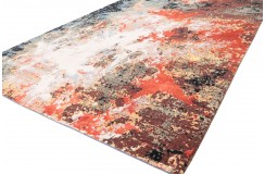 Jedwabny / wełniany dywan z Indii Jaipur Galaxy Design 200x300cm vintage