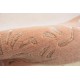 Wełna owcza wysokogórska i nowozelandzka ręcznie tkany dywan Nepal Premium Padma 200x250cm ceglasto-beżowy