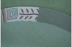 Dywan NEPAL Premium z Indii ręcznie tkany 2x2m wełna okrągły