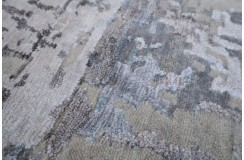Jedwabny / wełniany dywan z Nepalu 200x300cm w stylu abstrakcyjnym