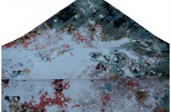 Jedwabny / wełniany dywan z Indii Jaipur Galaxy Design 200x250cm vintage