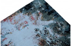 Jedwabny / wełniany dywan z Indii Jaipur Galaxy Design 200x250cm vintage