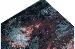 Jedwabny / wełniany dywan z Indii Jaipur Galaxy Design 250x300cm vintage