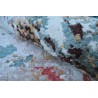 Jedwabny / wełniany dywan z Indii Jaipur Galaxy Design 250x300cm vintage