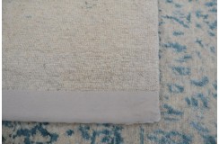 100% wełniany dywan z Nepalu 200x300cm w stylu abstrakcyjnym vintage