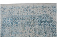 100% wełniany dywan z Nepalu 200x300cm w stylu abstrakcyjnym vintage