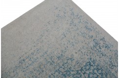 100% wełniany dywan z Nepalu 200x300cm w stylu abstrakcyjnym vintage