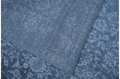 100% wełniany dywan z Nepalu 200x250cm w stylu abstrakcyjnym vintage