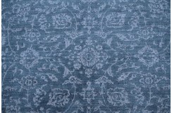 100% wełniany dywan z Nepalu 200x250cm w stylu abstrakcyjnym vintage