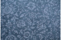 100% wełniany dywan z Nepalu 200x250cm w stylu abstrakcyjnym vintage