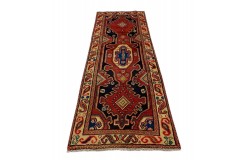Orientalny perski dywan ręcznie tkany Hamadan z Iranu 100x300cm długi