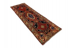 Orientalny perski dywan ręcznie tkany Hamadan z Iranu 100x300cm długi