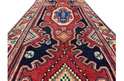 Orientalny perski dywan ręcznie tkany Hamadan z Iranu 100x300cm długi