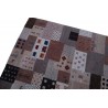 100% wełna gruby dywan Gabbeh Indie Luksusowy 200x250cm beż brąz