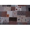 100% wełna gruby dywan Gabbeh Indie Luksusowy 200x250cm beż brąz