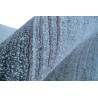 Luksusowy nepalski dywan patchwork szary 200x300cm wełna i jedwab