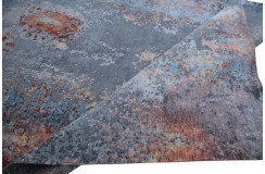 Jedwabny / wełniany dywan z Nepalu 200x300cm w stylu abstrakcyjnym