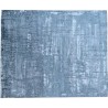 Ekskluzywny, jedyny dywan wełna / jedwab z Nepalu deseń abstrakcyjny vintage 200x250cm luksus, niebieski