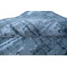 Ekskluzywny, jedyny dywan wełna / jedwab z Nepalu deseń abstrakcyjny vintage 200x250cm luksus, niebieski