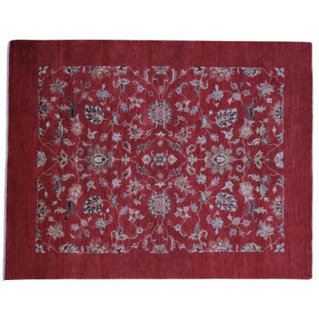 Dywan Ziegler Arijana Classic 100% wełna kamienowana ręcznie tkany luksusowy 200x250cm czerwony ornamenty