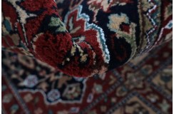 Unikat ręcznie tkany dywan Ghom z Indii wełniany 250x300 wełna jedwab