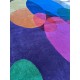 Prostokątny niereguralny dywan Colorful Bubbles GD-90 Multi 160x230cm, 100% wełna, ręcznie wykonany