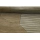  Dwupoziomwy niereguralny dywan Ascethic MOSS AM-550 Green, 100% wełna, ręcznie wykonany