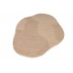 Dwupoziomwy niereguralny dywan Ascethic Sand AM-600 light, 100% wełna, ręcznie wykonany