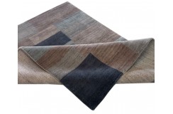 Dywan NEPAL Premium z Indii ręcznie tkany 170x240cm brązowy wełna