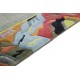 Kwadratowy dywan ręcznie tkany oryginalny Nepal premium Indie 200x210cm 100% wełna zielony z tradycyjnym wzorem