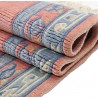 Rzeźbiony luksusowy chodnik z nepalu wartościowy 80x280cm wełna
