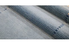 Rzeźbiony luksusowy chodnik z nepalu wartościowy 85x340cm wełna