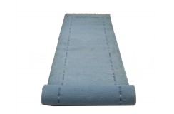 Rzeźbiony luksusowy chodnik z nepalu wartościowy 85x340cm wełna