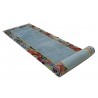 Rzeźbiony luksusowy chodnik z nepalu wartościowy 85x345cm wełna