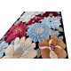 Przycinane kwiaty masywny (8,5kg/m2) ręcznie wykonany dywan Paradise Garden PG 128 black