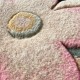  Piękny dywan Aubusson ręcznie tkany z Chin 100% wełna przycinany rzeźbiony czarny z kolorowymi kwiatami piwonii