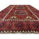 Dywan Beludż 100% wełna 270x135cm oryginał z Iranu tradycyjny ręcznie wiązany gęsty